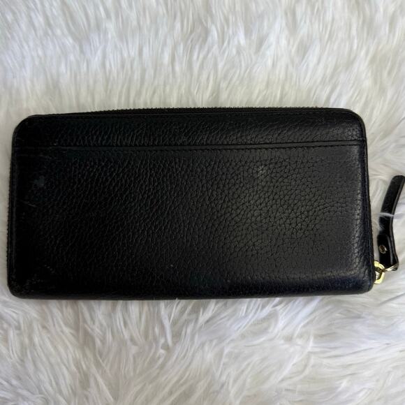 Kate Spade New York Black Zip Around Wallet - Picture 2 of 11